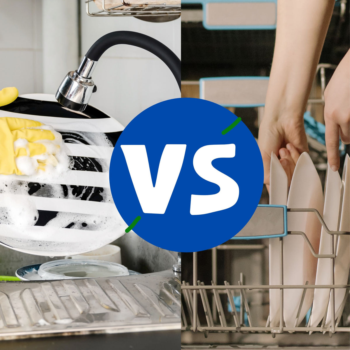 When to wash dishes by hand and when in the dishwasher?
