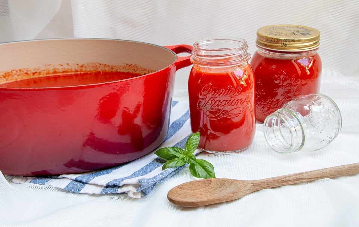 Huisgemaakte tomatenpassata, zoals onze grootouders deden