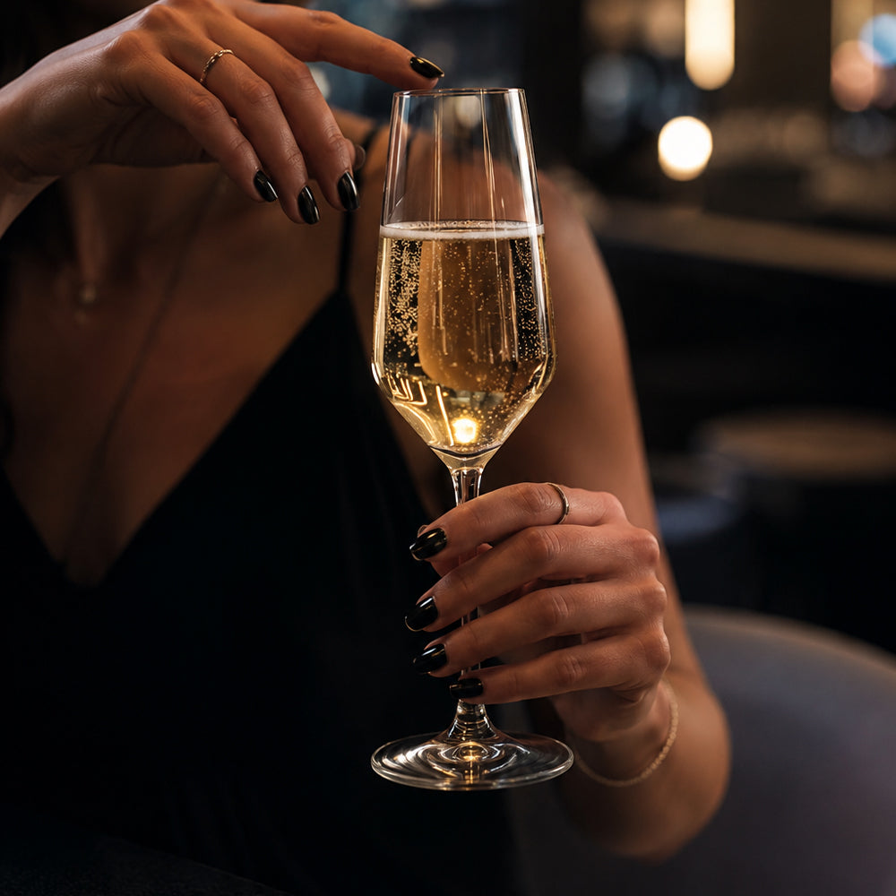 Unterschied zwischen Flöten und Champagnerschalen: welches Glas wählen?