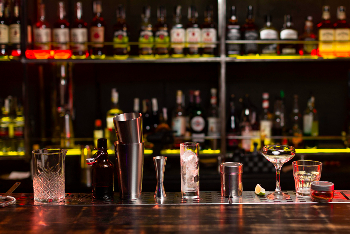 Barkeeper-Ausstattung