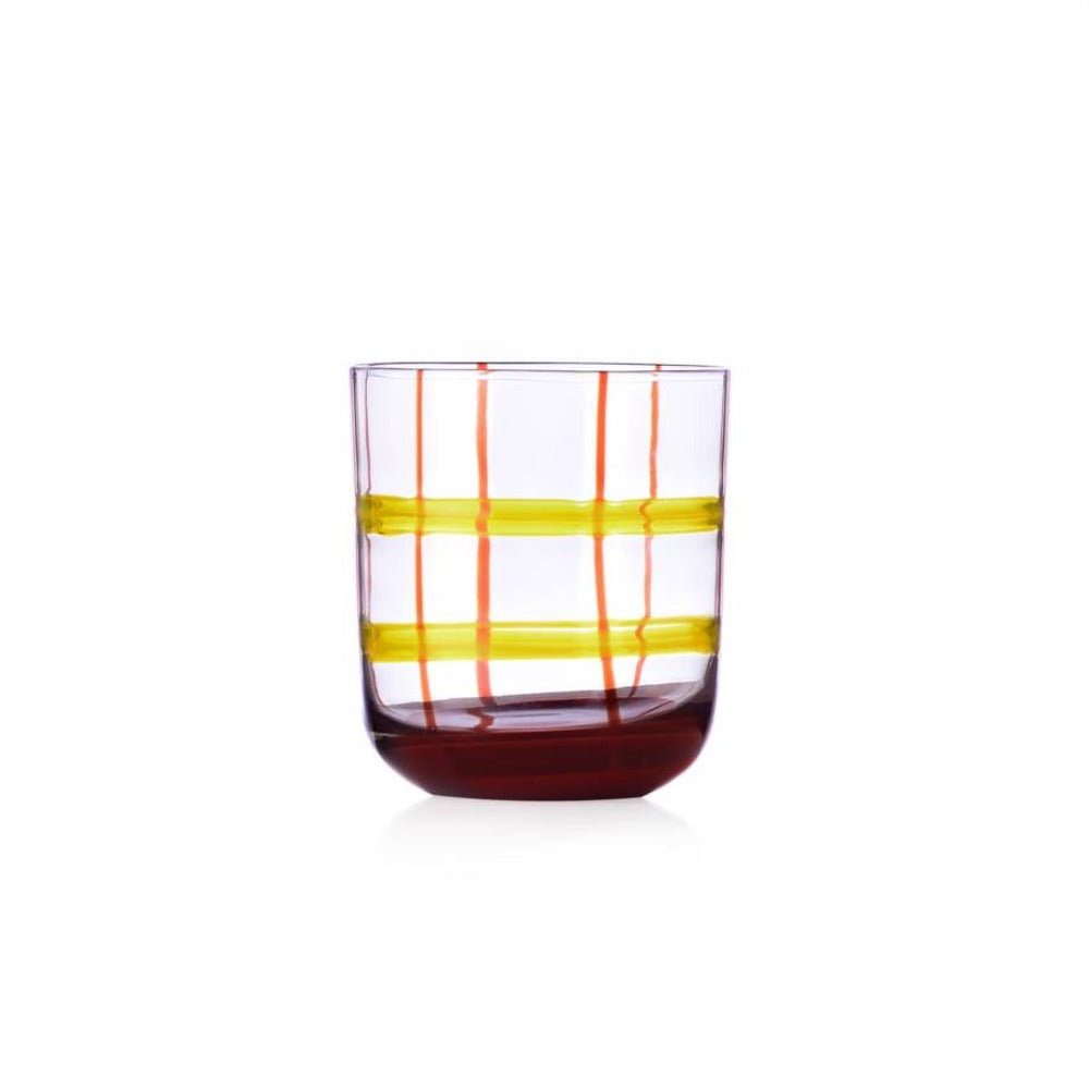 35 cl - Ichendorf Gesti Verre Tumbler À Eau Soufflé À La Bouche En Verre