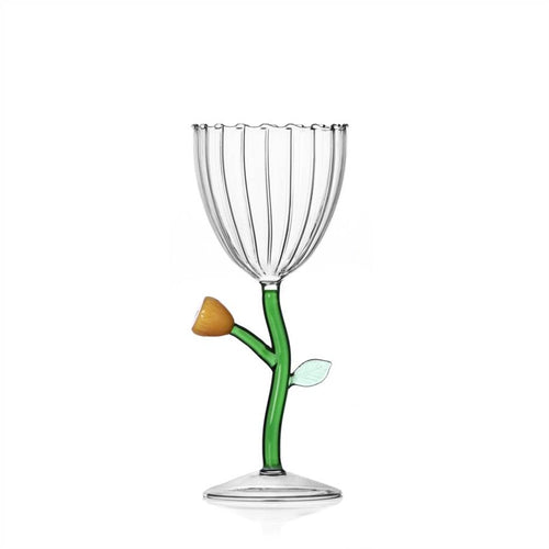 28 cl - Ichendorf Botanica Fiore Mehrzweckglas mit optischem Effekt aus Borosilikatglas