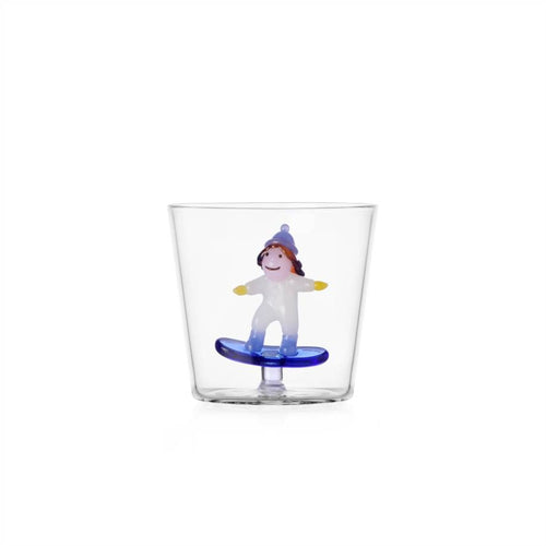 30 cl - Ichendorf Snow Games Wasserglas Tumbler Aus Borosilikatglas