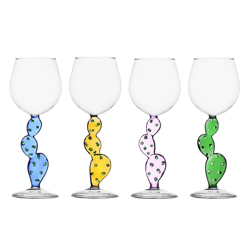 35 cl - Ichendorf Desert Plants Universalglas aus Borosilikatglas - Set 4 Stück