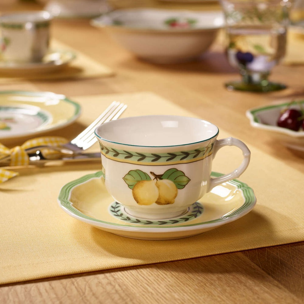 13 cl - Villeroy & Boch French Garden Fleurence Theekop in Premium Porselein - Set van 6 Stuks