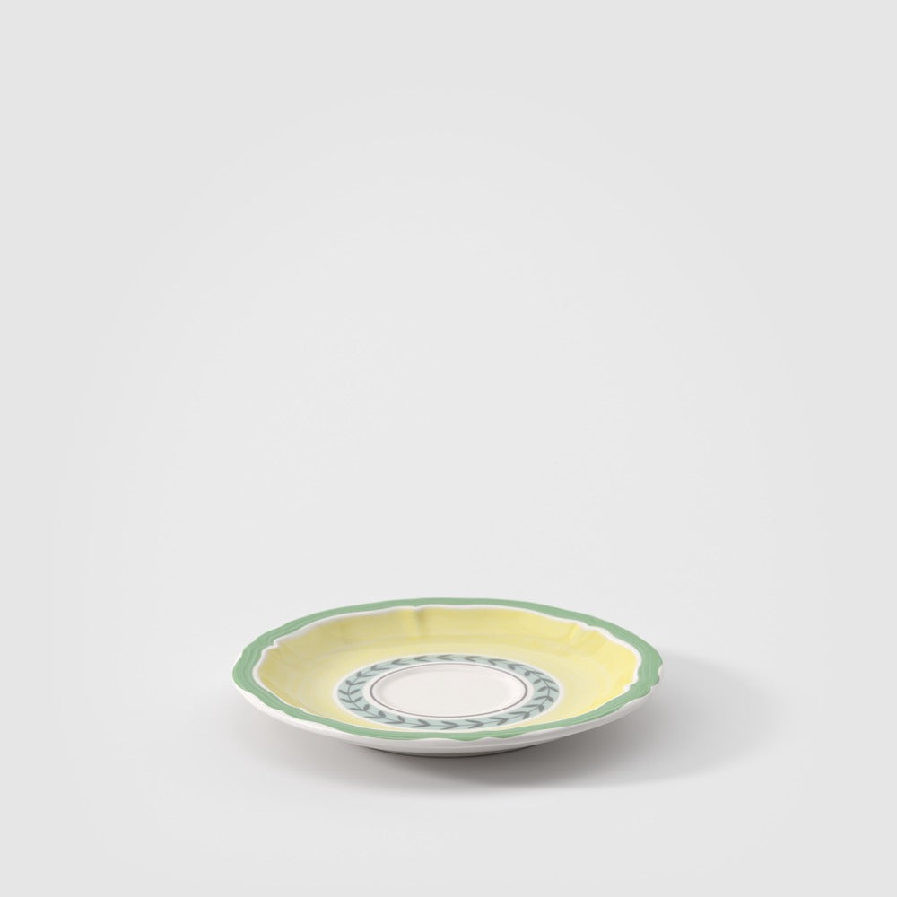 12.2 cm - Villeroy & Boch French Garden Fleurence Espresso Cup Saucer in Premium Porcelain - Set of 6 Pcs