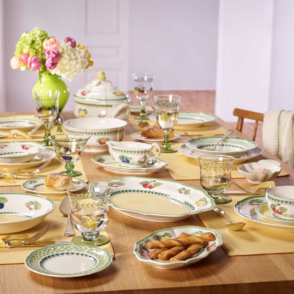 24 cl - Villeroy & Boch French Garden Fleurence Tasse bouillon en porcelaine premium - Set de 6 pz