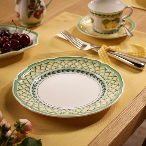 20.7 cm - Villeroy & Boch French Garden Orange Piatto Dessert aus Premium-Porzellan - Set mit 6 Stk