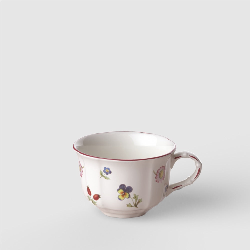 13 cl - Villeroy & Boch Petite Fleur Tasse à thé en porcelaine premium - Set de 6 pz
