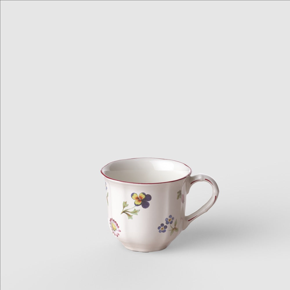 8 cl - Villeroy & Boch Petite Fleur Tasse espresso en porcelaine premium - Set de 6 pz