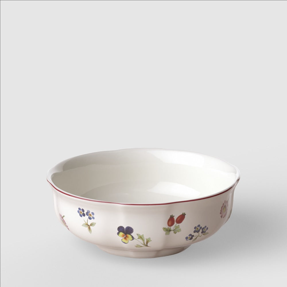 35 cl - Villeroy & Boch Petite Fleur Fruit Salade Dessertkom in Premium Porselein - Set van 6 Stuks