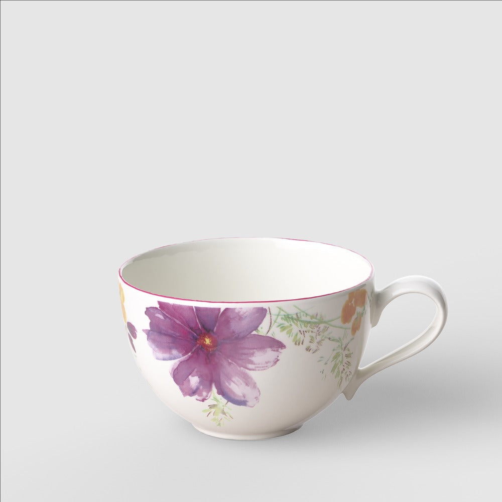 29 cl - Villeroy & Boch Mariefleur Basic Cappuccino Cup in Premium Porcelain - Set of 6 Pcs