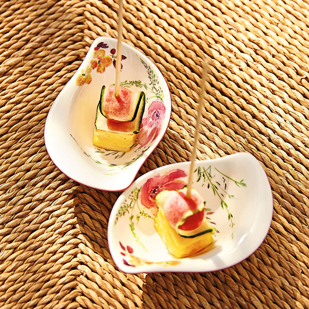 3 cl - Villeroy & Boch Mariefleur Serve & Salad Ciotolina Salse In Porcellana Premium - Set 6 Pz