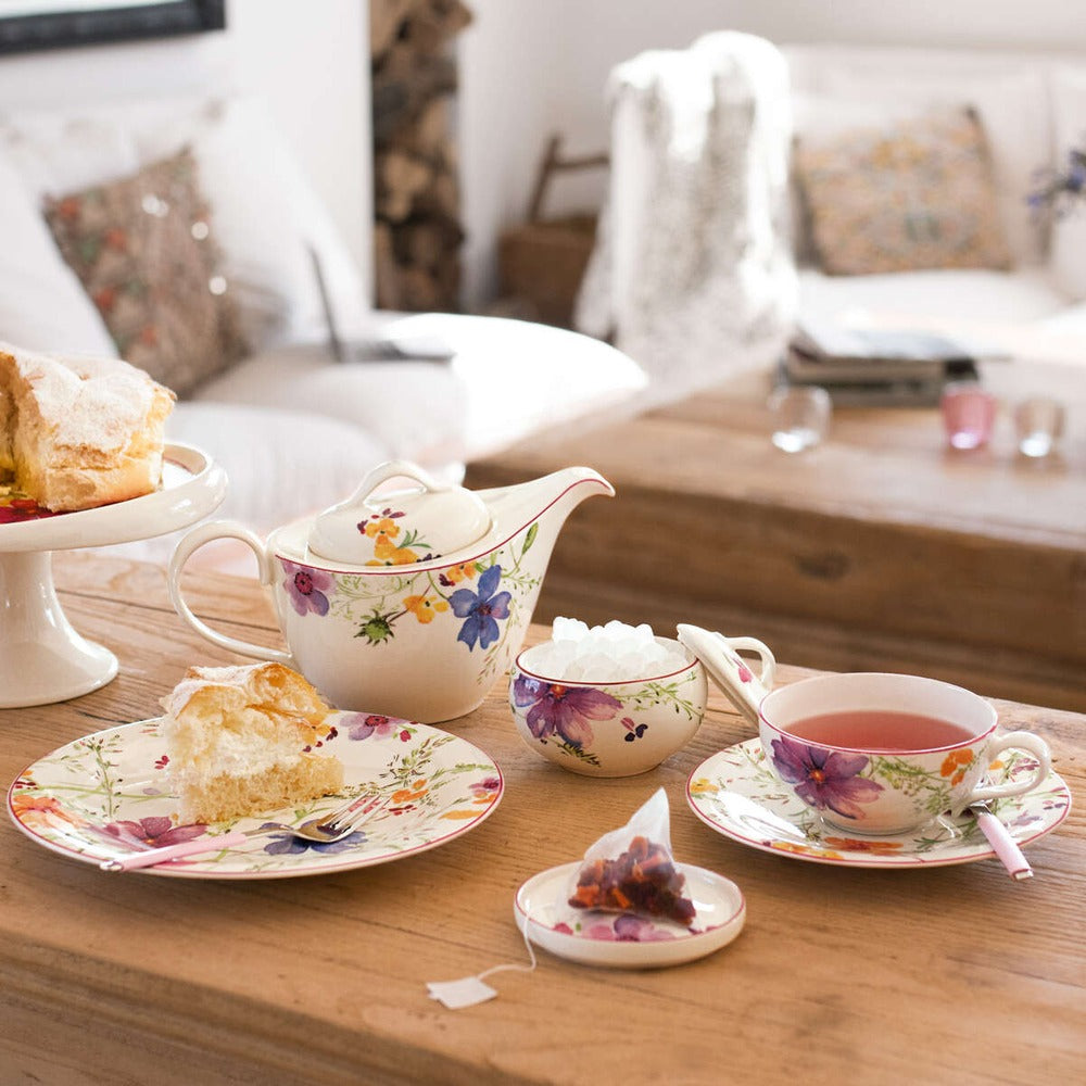62 cl - Villeroy & Boch Mariefleur Tea Théière En Porcelaine Premium