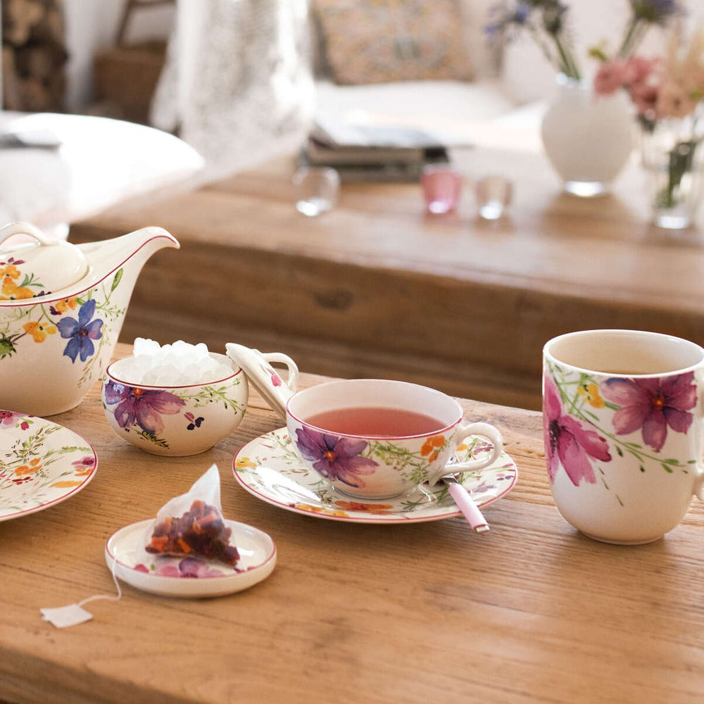 12 cl - Villeroy & Boch Mariefleur Tea Theekop van premium porselein - Set van 6 st