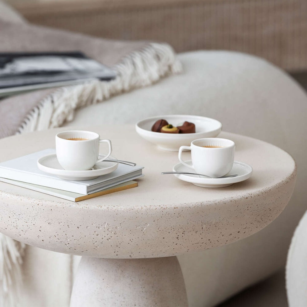 11.6 cm - Villeroy & Boch Afina Soucoupe Tasse Espresso en Porcelaine