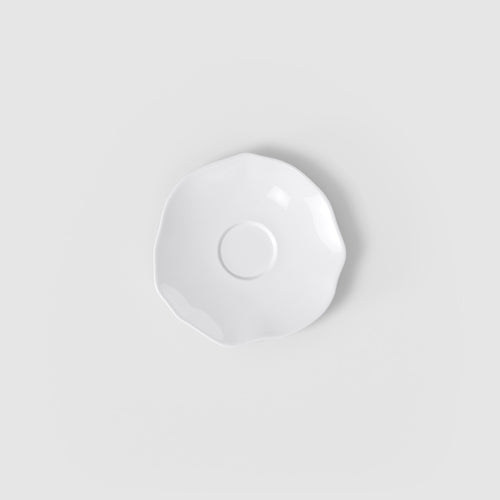 11.6 cm - Villeroy & Boch Pura Piattino Tazza Caffè In Porcellana Premium - Set 6 Pz