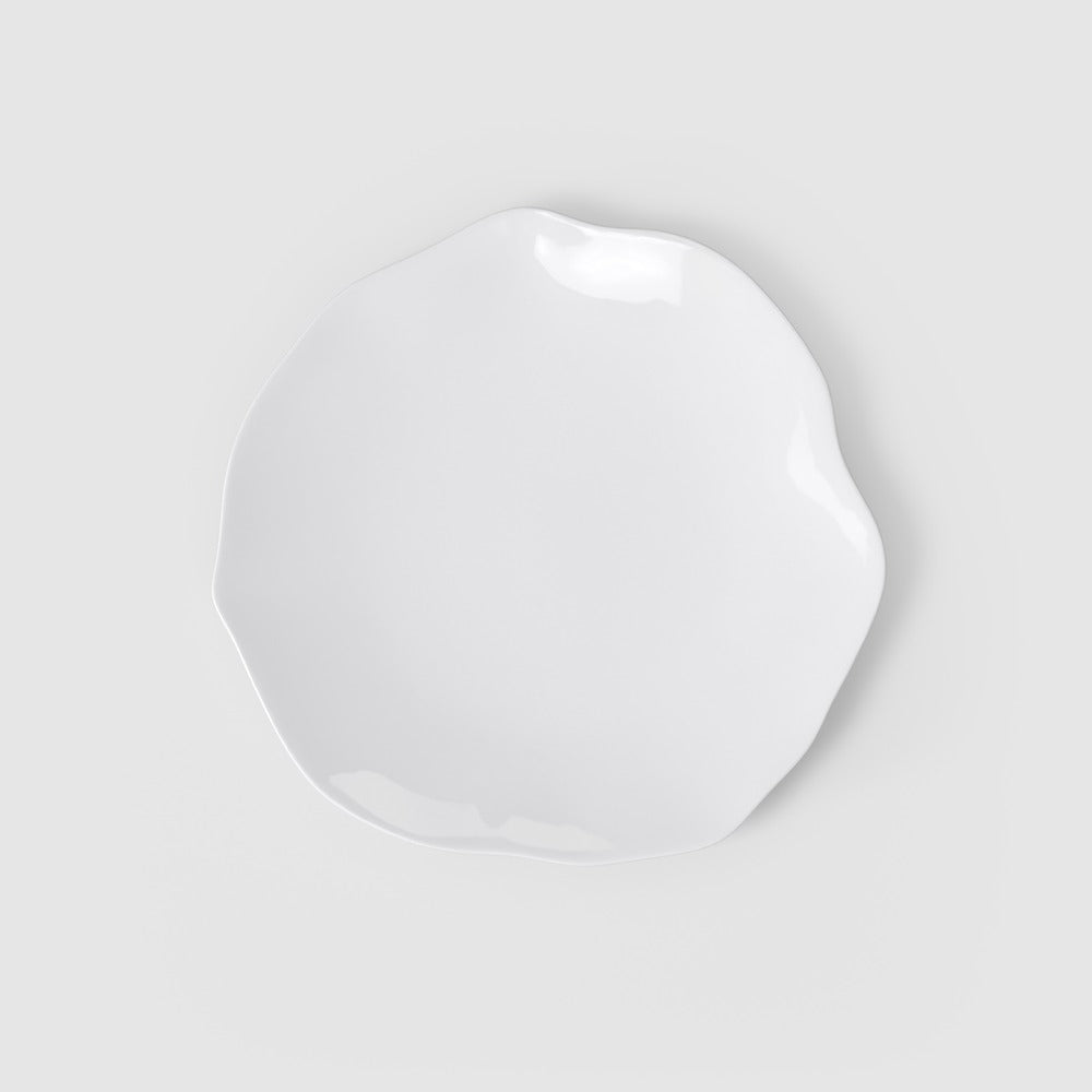 27.2 cm - Villeroy & Boch Pura Plat Bord in Premium Porselein - Set van 6 Stuks