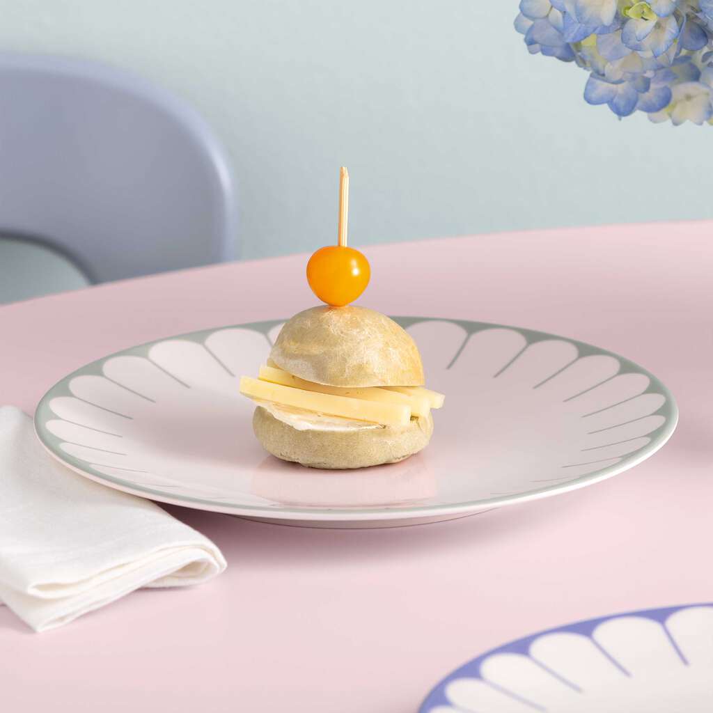 26.6 cm - Villeroy & Boch Fleur Piatto Piano In Porcellana Premium Set 6 Pz