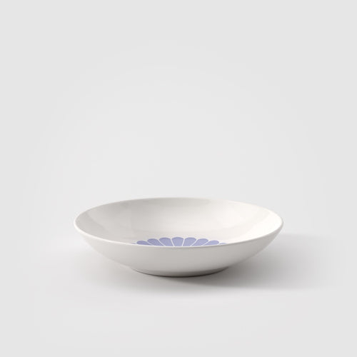 24 cm - Villeroy & Boch Fleur tiefer Teller aus Premium-Porzellan Set mit 6 Stk