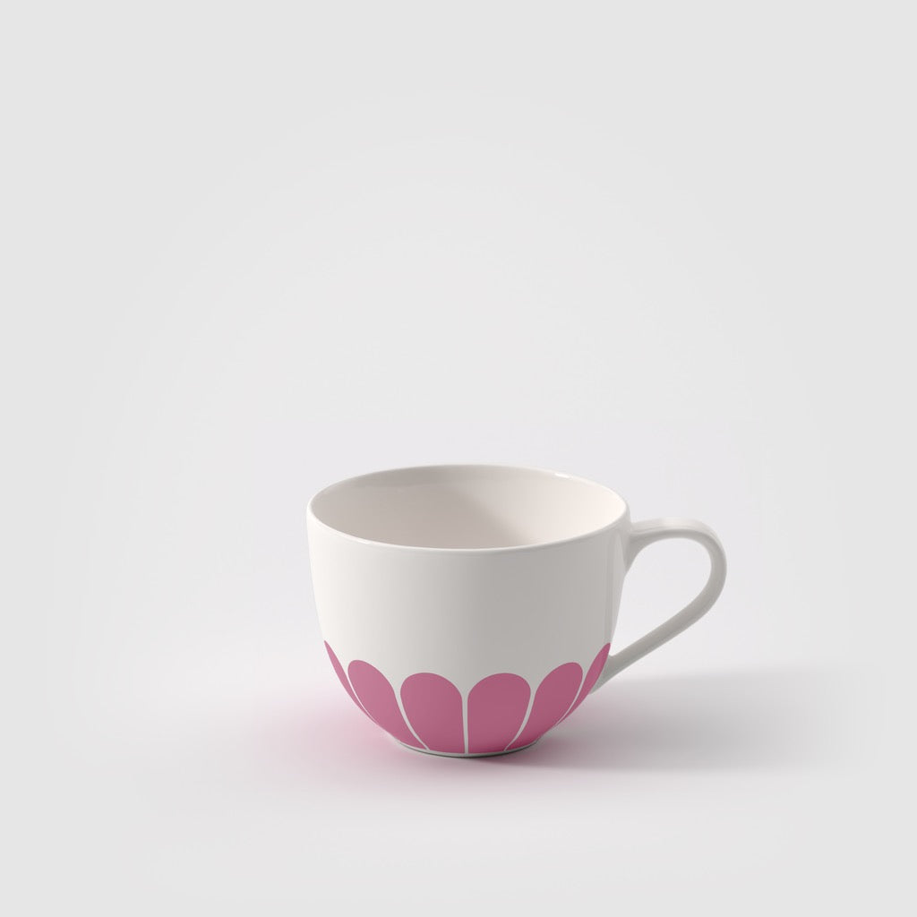 16 cl - Villeroy & Boch Fleur Tazza Tè In Porcellana Premium Set 6 Pz