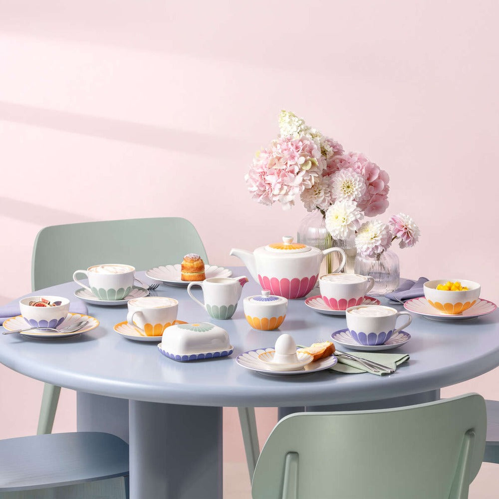 1.2 L - Villeroy & Boch Fleur Théière En Porcelaine Premium