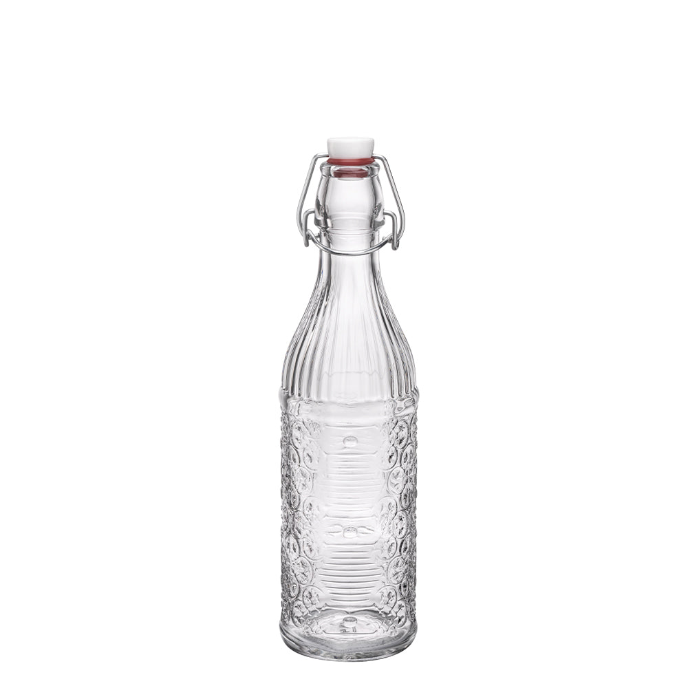 50 cl - Bormioli Rocco Italian Heritage Bouteille Acqua avec bouchon hermétique en verre Set de 6 pz
