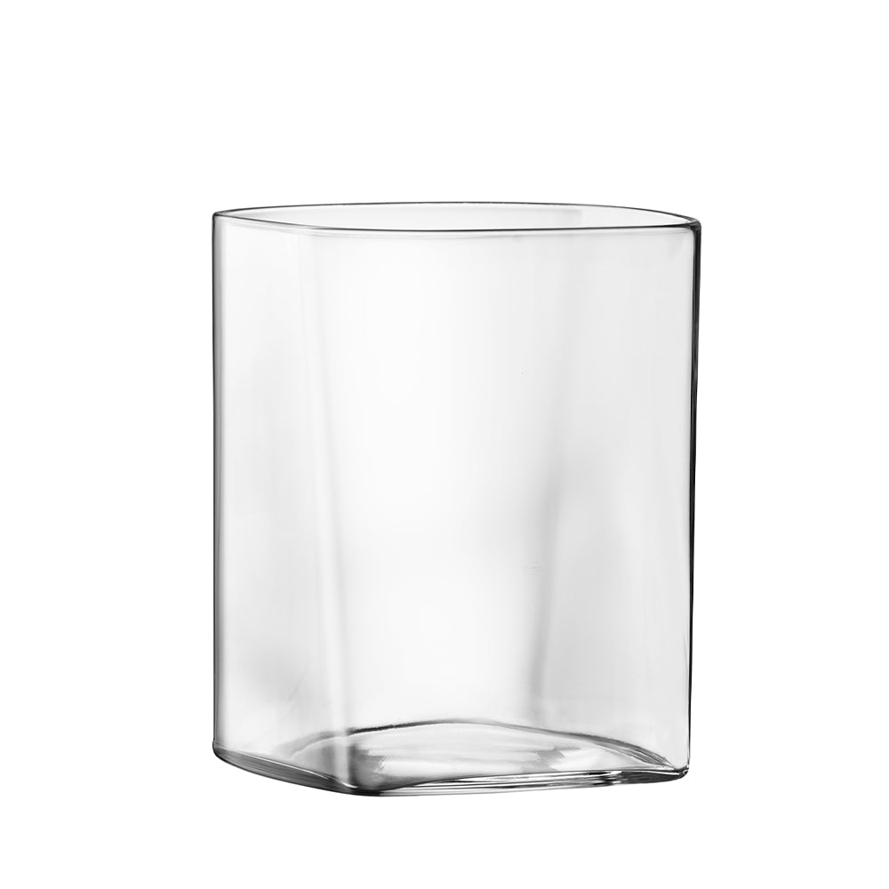 42.5 cl - Bormioli Luigi Top Class Square Whisky DOF-glas van glas Set van 6 st