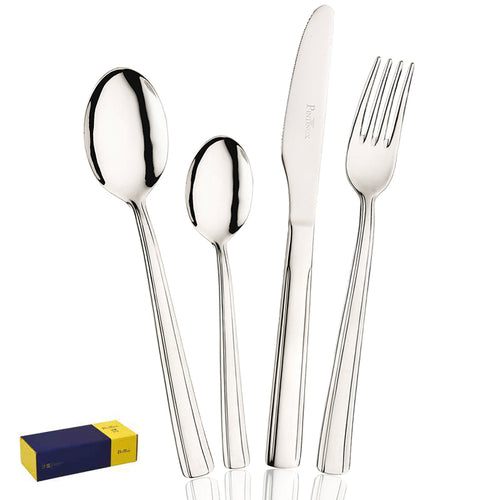 Pintinox Aida Juego de Cubiertos En Acero Inoxidable Set de 24 Pzas
