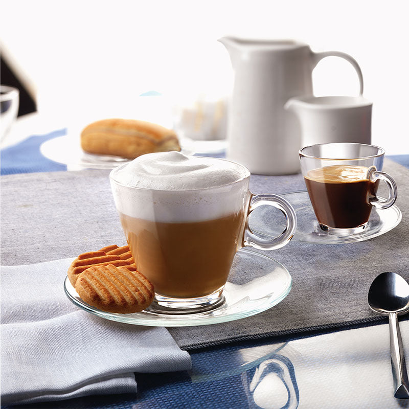 Bormioli Rocco Easy Bar Kop schotel van gehard glas Set van van 6 St