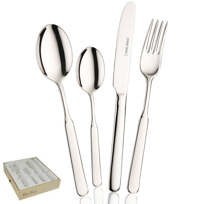 Pintinox Casali service de couverts en acier inoxydable - set 24 pièces