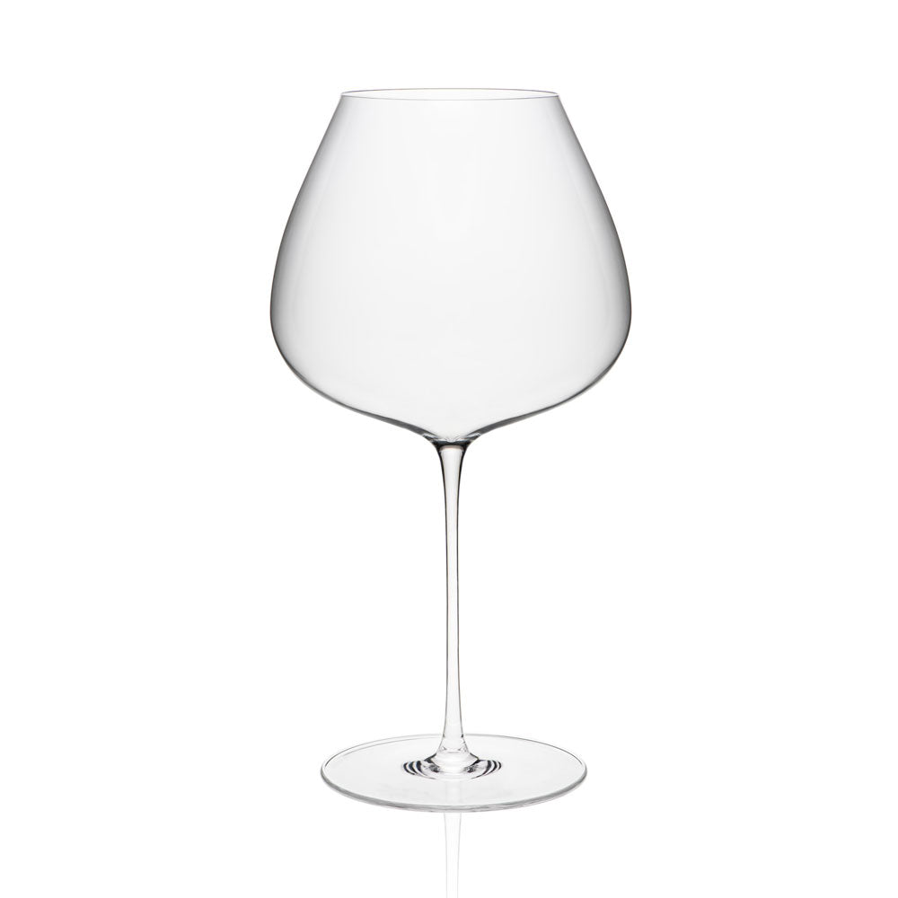 88 cl - Rona Arte Rode Wijnglas Ballon Van Transparant Glas Set van 2 St.
