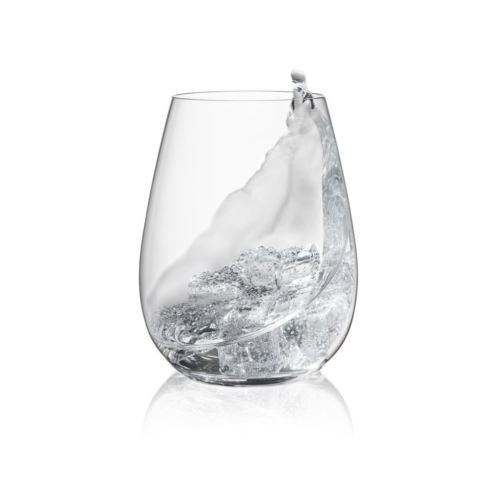 55 cl - Rona Arte Waterglas van transparant glas Set van 2 st