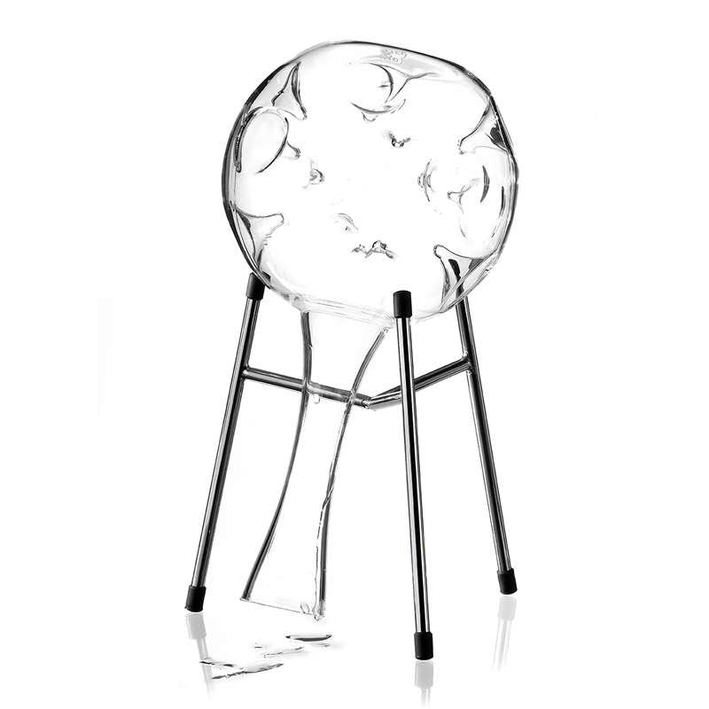 Zieher Eddy Espositore Decanter Stand Per Eddy E Pebble In Acciaio