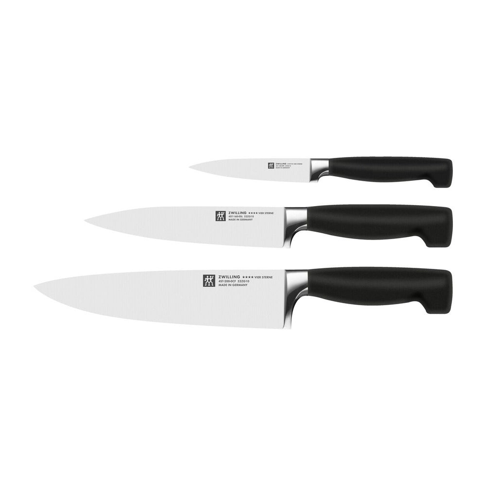Zwilling 4 Stars Set couteaux en acier inox - Set de 3 pz