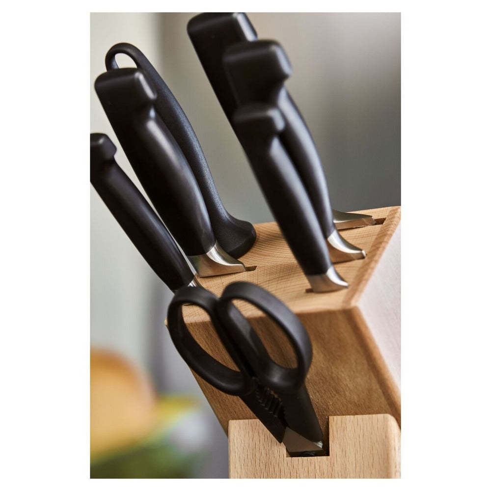 Zwilling 4 Stars Set de couteaux avec bloc en acier inox - Set de 8 pz
