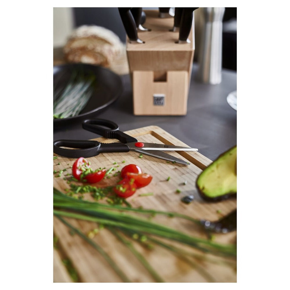Zwilling 4 Stars Set de couteaux avec bloc en acier inox - Set de 8 pz