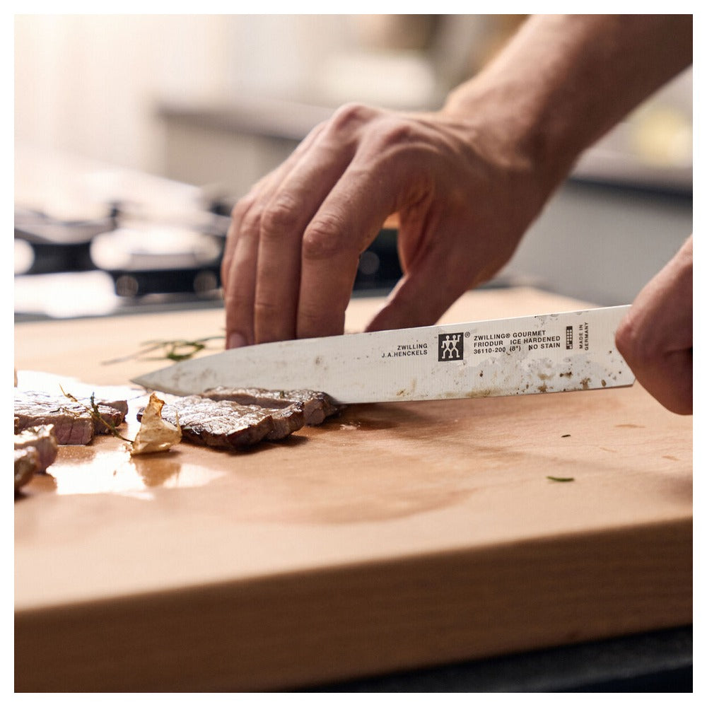 Zwilling Gourmet Cuchillo Carne Lisa en Acero Inoxidable