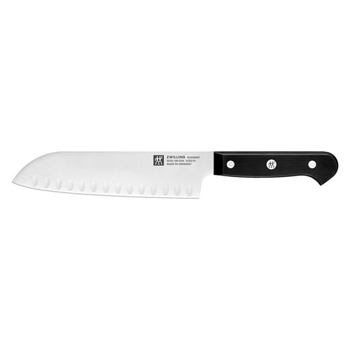 18 cm - Zwilling Gourmet Coltello Santoku Alveolato In Acciaio Inox