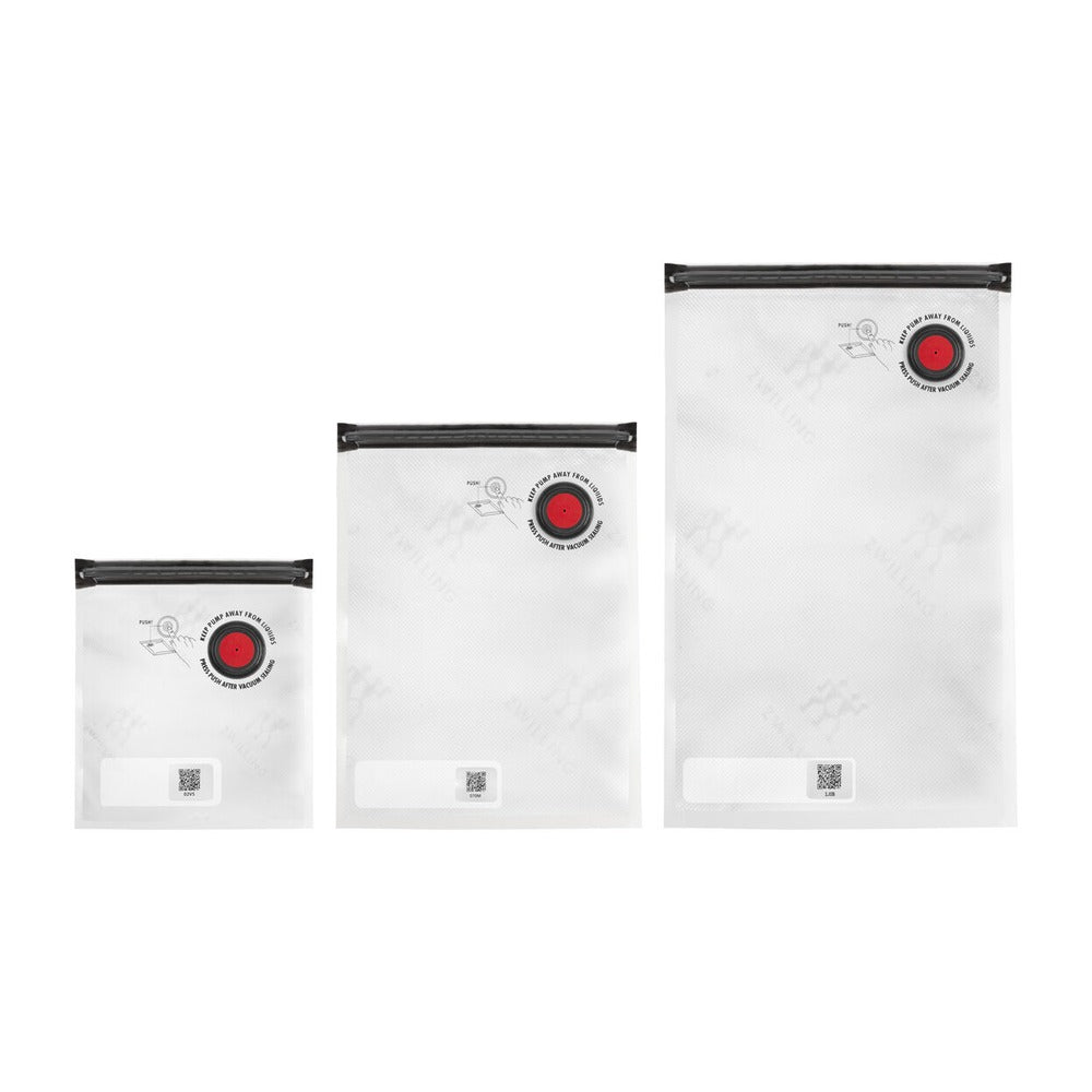 Zwilling Fresh & Save Vacuum Seal Bags Set in Plastic - Set of 10 Pcs