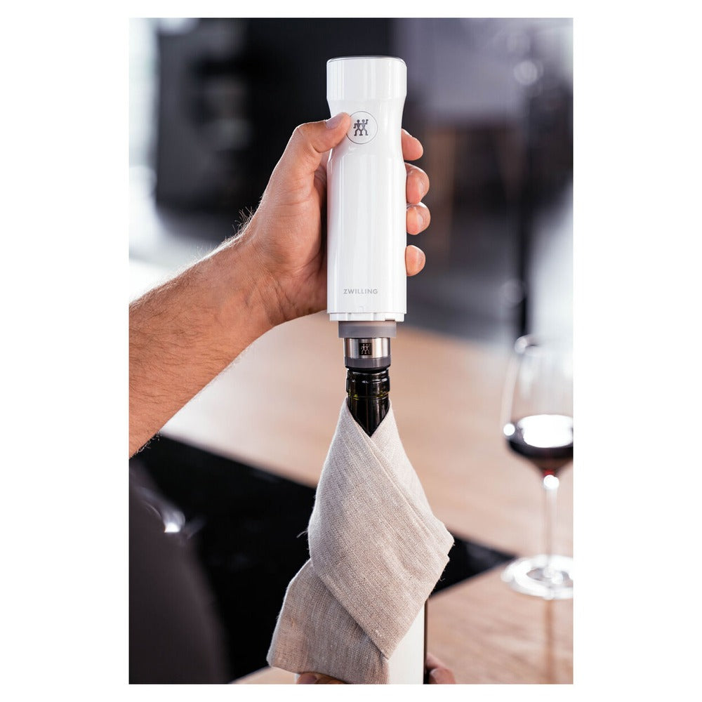 Zwilling Fresh & Save Set Bouchons Salva Vino En Acier Inoxydable - Set 3 Pz
