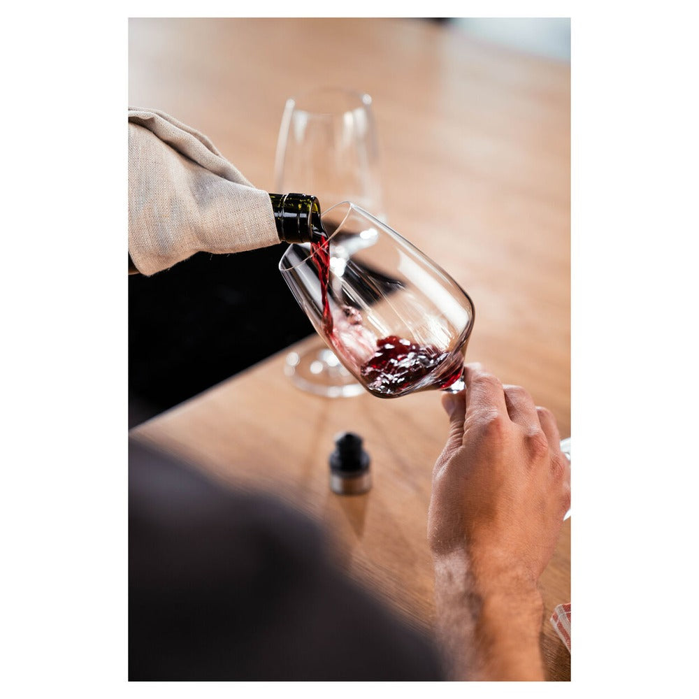 Zwilling Fresh & Save Set Bouchons Salva Vino En Acier Inoxydable - Set 3 Pz