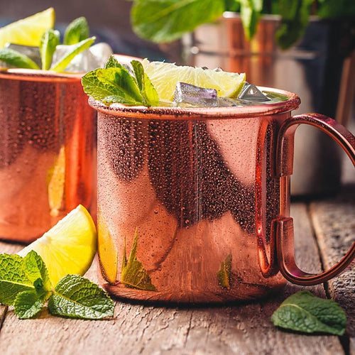 50 Cl Paderno Mug Moscow Mule en acier inox