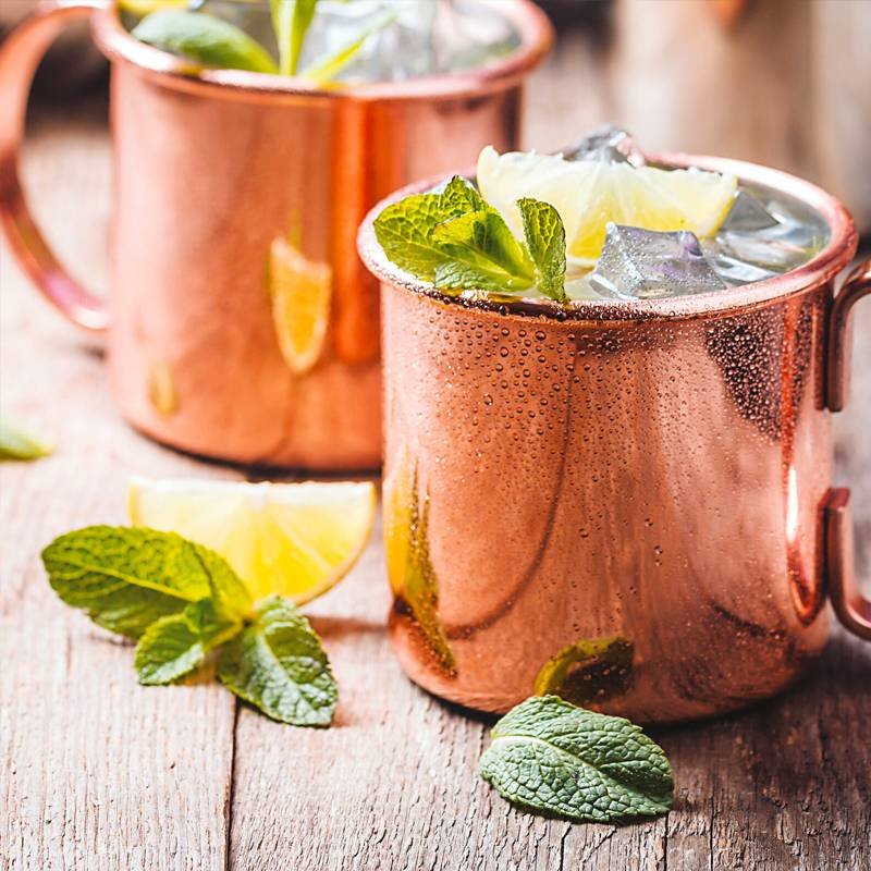50 Cl Paderno Mug Moscow Mule In Acciaio Inox