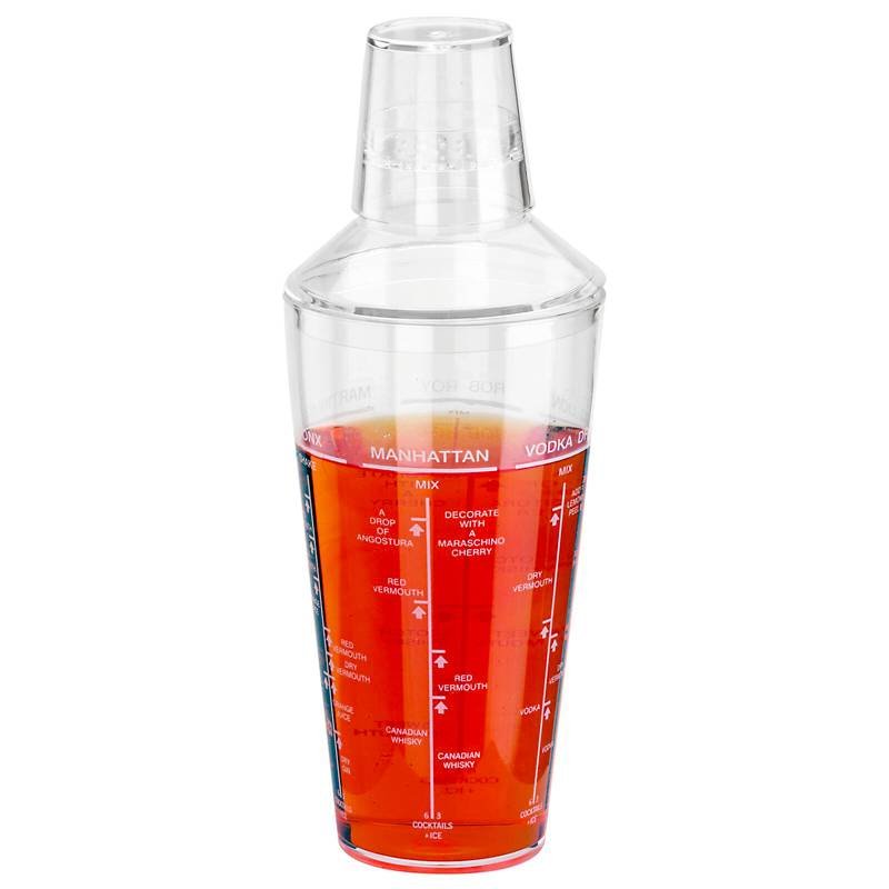 66 Cl Paderno Bar Happy Hour Long-Drink-Shaker aus Edelstahl