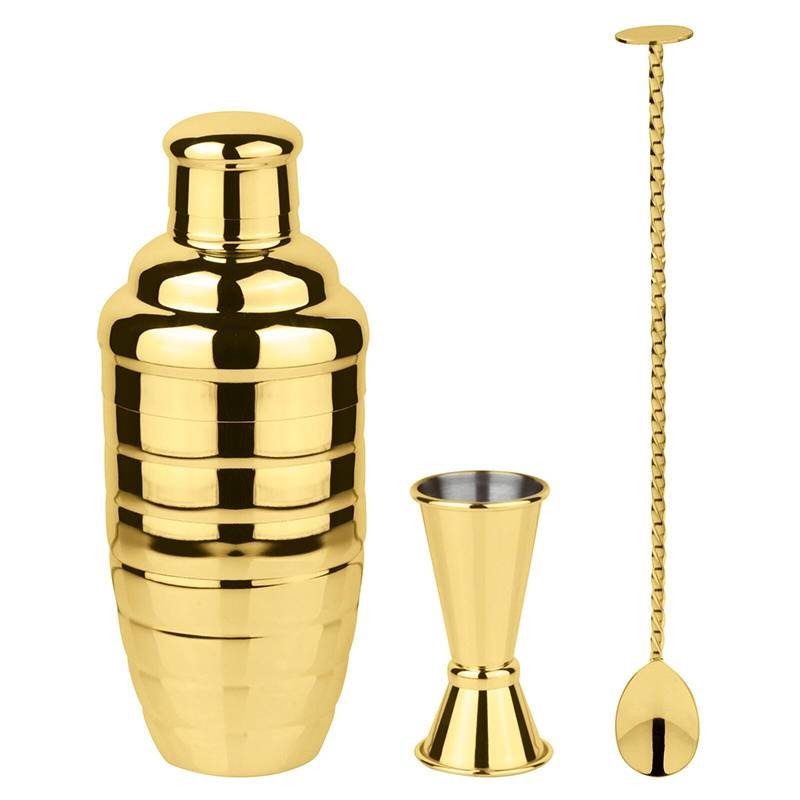 Paderno Starter Set Mixology In Roestvrij Staal Set 3 St