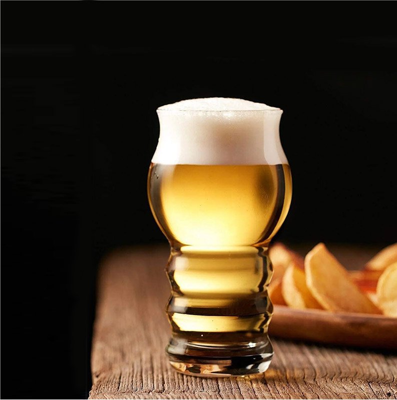 43 5 Cl Pasabahce Beer Vaso de cerveza de vidrio Set de 4 piezas