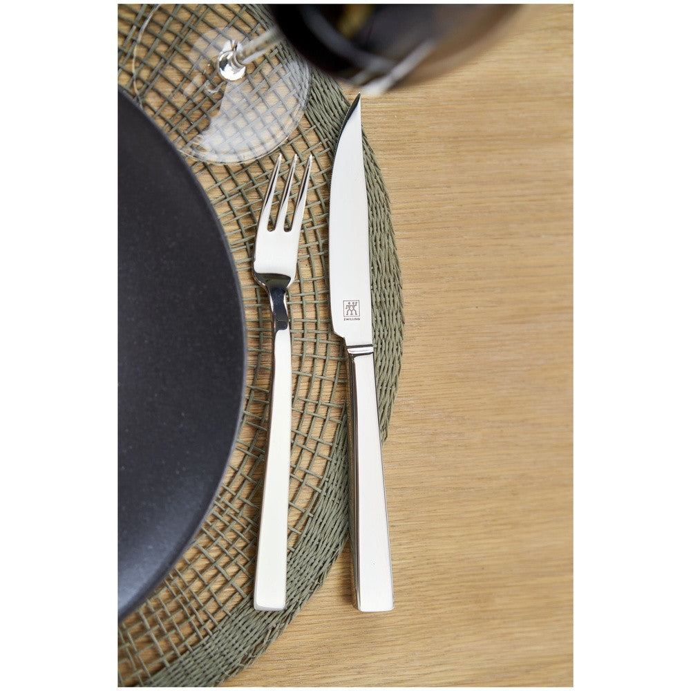 Zwilling Specials Set Cubiertos Bistec En Acero Inoxidable Con Estuche De Madera