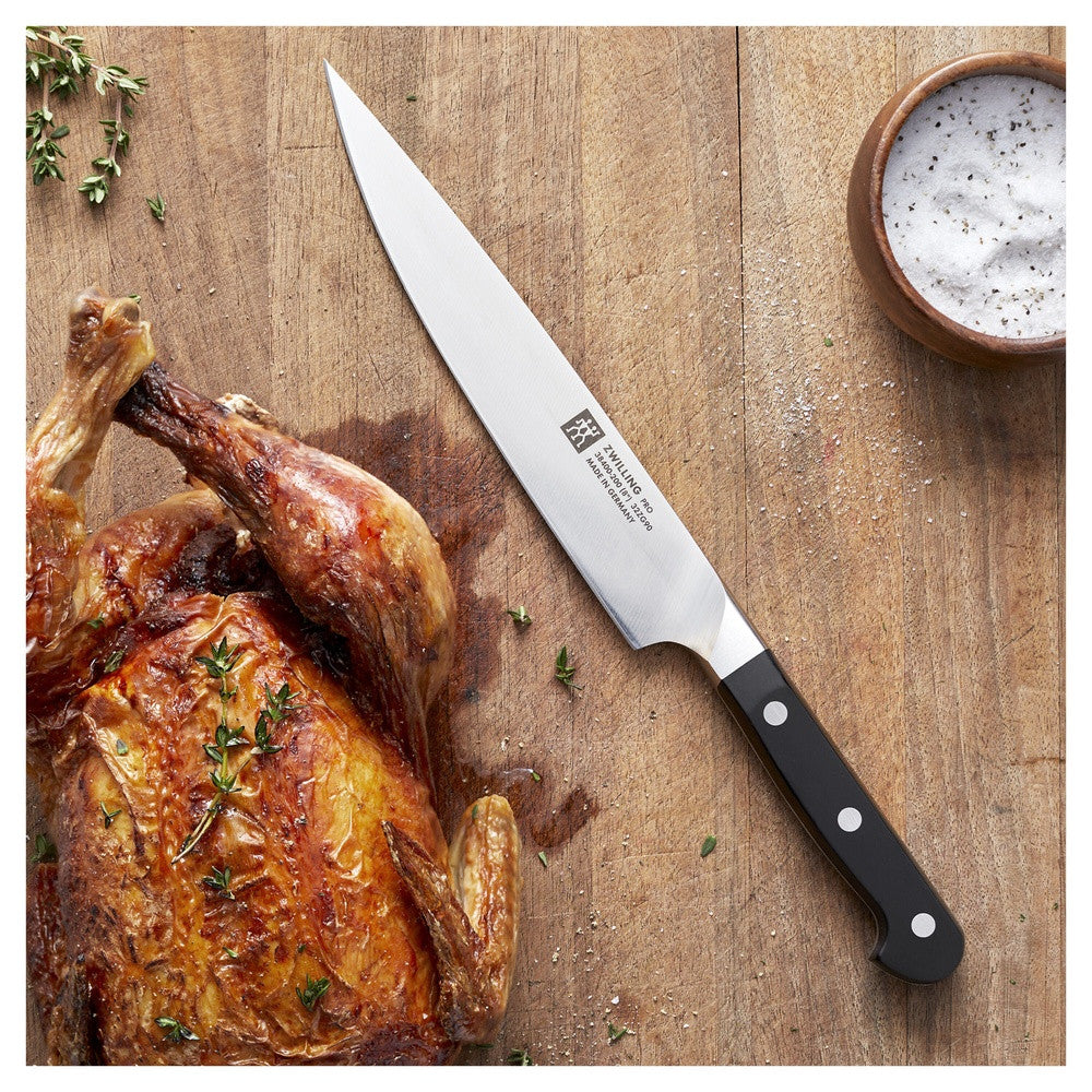 20 cm - Zwilling Pro Coltello Cucina Da Trancio In Acciaio Inox