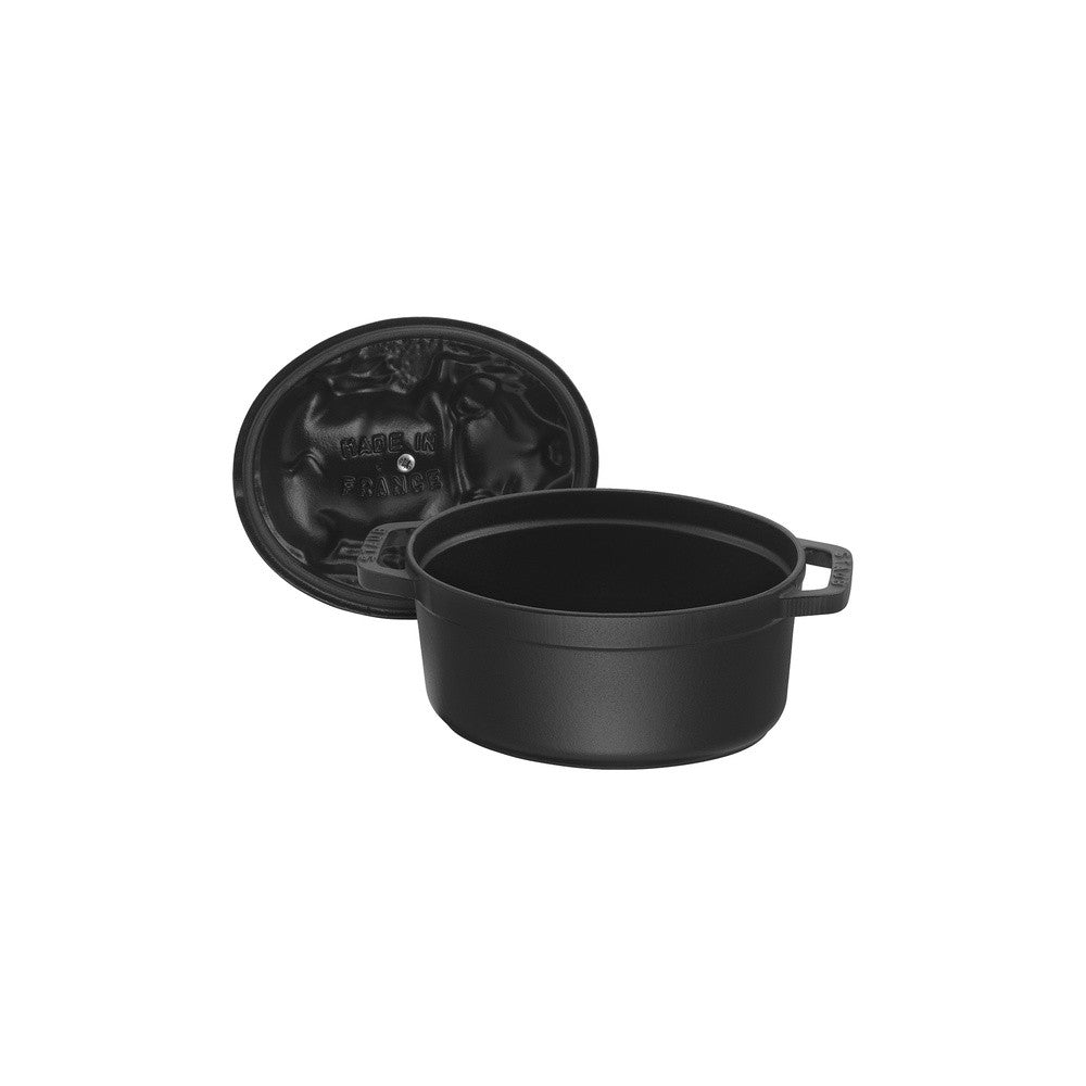 17 cm - Staub La Cocotte Casseruola Cocotte Maialino Ovale In Ghisa